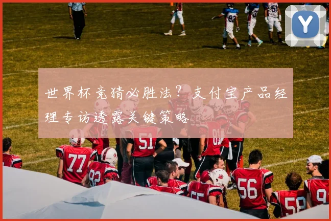 世界杯竞猜必胜法？支付宝产品经理专访透露关键策略